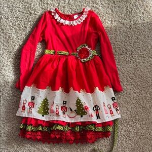 Girls (sz 14) Nutcracker Holiday Dress